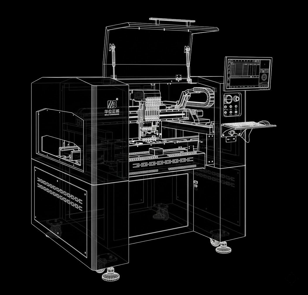 Pick and place machine